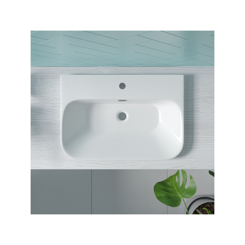 Умывальник Wellsee Eclatant 2.0  151401001 (2 шт.)  в интерьере