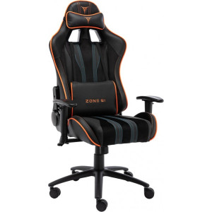 Кресло геймерское Zone 51 Gravity черный/оранжевый