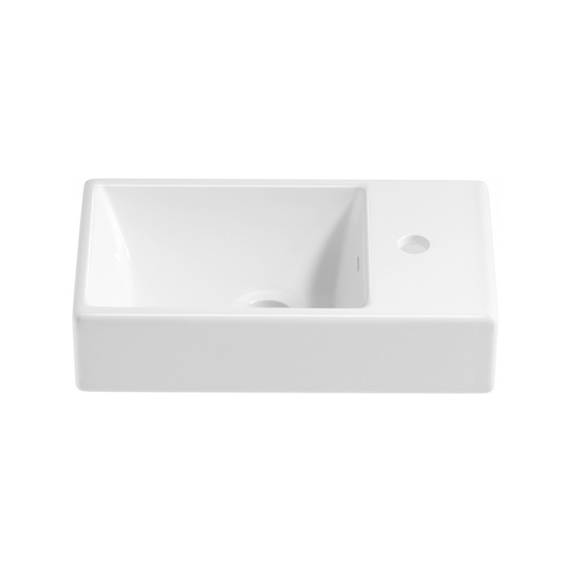 Умывальник Wellsee WC Area 40x22 L спереди