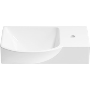 Умывальник Wellsee WC Area 45x32 L спереди