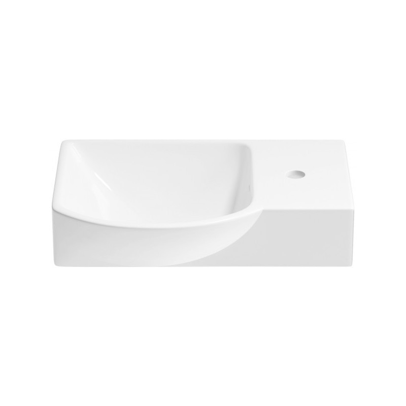 Умывальник Wellsee WC Area 45x32 L 151807001 (2 шт.) сбоку