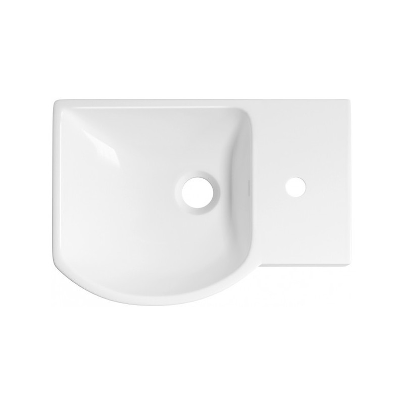 Умывальник Wellsee WC Area 45x32 L 151807001 (2 шт.) сверху