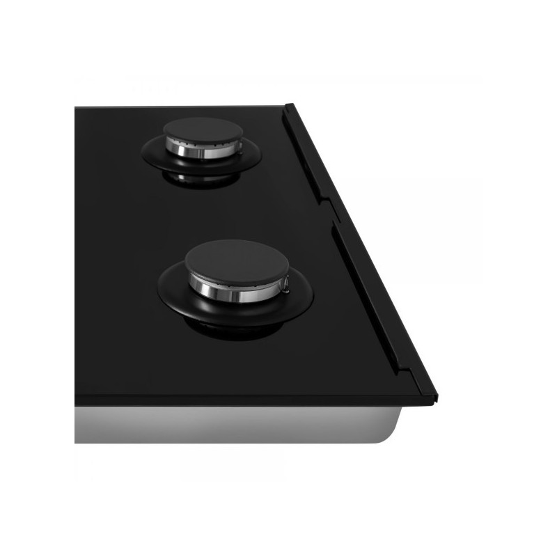 Газовая варочная панель Exiteq EXH-204 Black конфорки