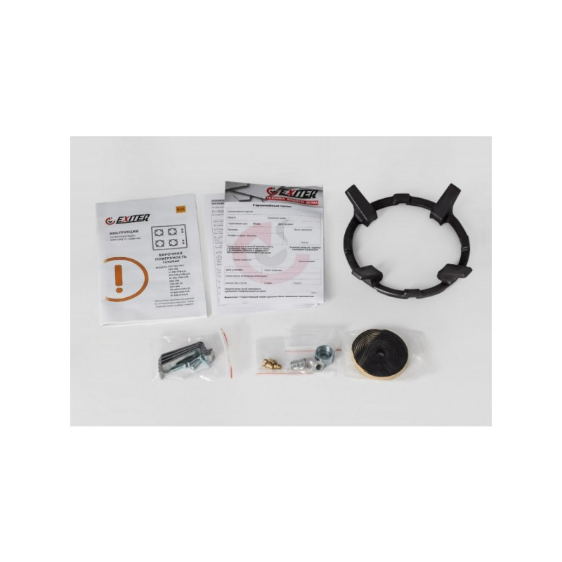 Газовая варочная панель Exiteq EXH-204 Black комплект