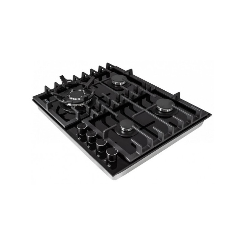 Газовая варочная панель Exiteq EXH-204 Black слева