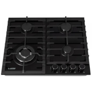 Газовая варочная панель Exiteq EXH-204 Black вид сверху