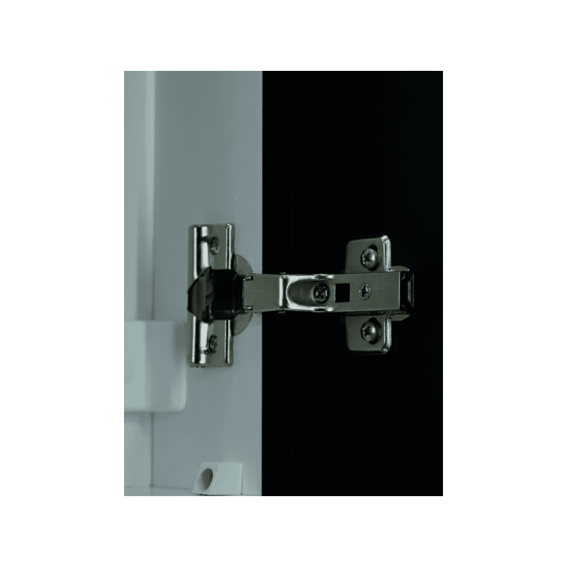 Шкаф-пенал Континент Elmage Black Led 45х160 крепление