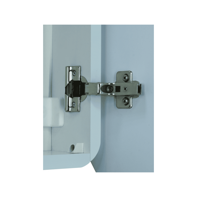 Шкаф с зеркалом Континент Elmage White Led 45х80 крепление