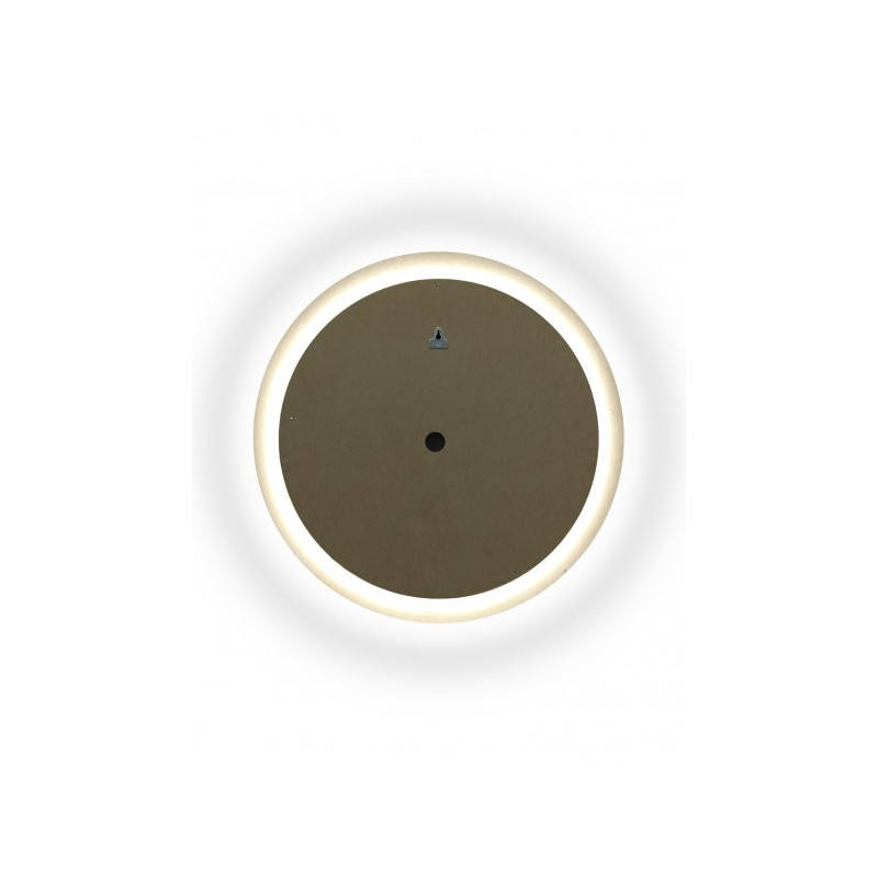 Зеркало Континент Planet Led 70x70 White (теплая подсветка) вид сзади