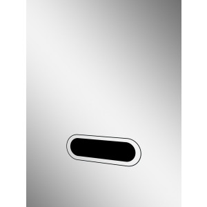 Зеркало Континент Planet Led 80x80 White (теплая подсветка) сенсор