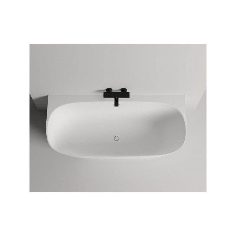 Ванна каменная Salini Sofia Wall S-Sense 170x80 глянцевый вид сверху