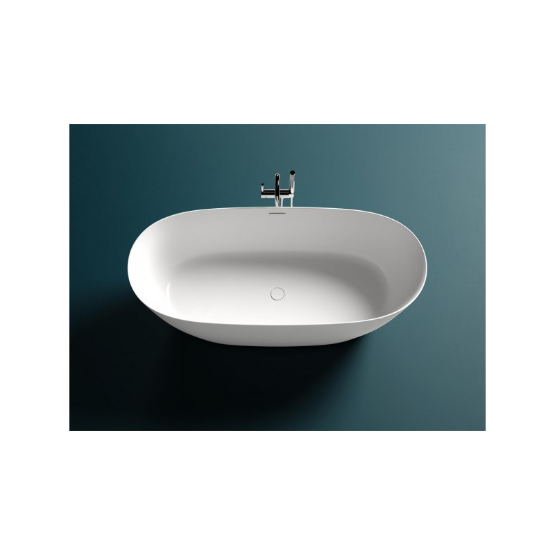 Ванна каменная Salini Sofia S-Stone 164x75 матовый вид сверху