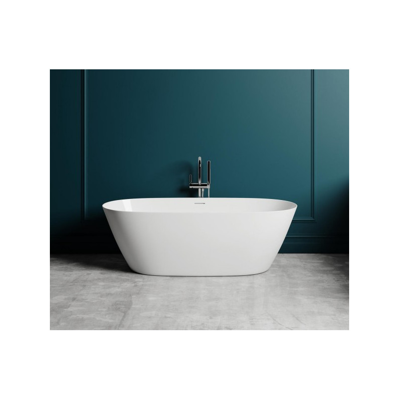 Ванна каменная Salini Sofia S-Stone 164x75 матовый общий вид