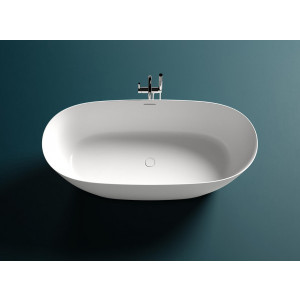 Ванна каменная Salini Sofia S-Stone 164x75 матовый вид сверху