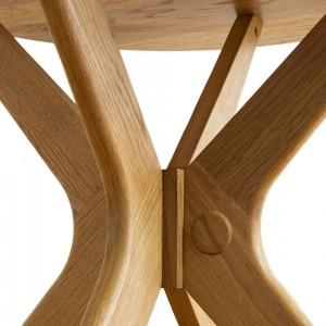 Кухонный стол ПМЦ Олден дуб натуральный основание