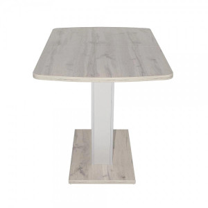 Кухонный стол Eligard Sheldon дуб монтерей вид сбоку