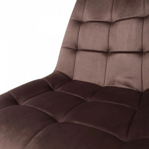 Стул AksHome Fred New коричневый/черный спинка