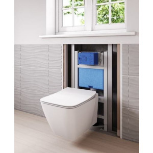 Инсталляция для унитаза Ideal Standard Prosys FreeStanding Frame 150 M R009167 в интерьере