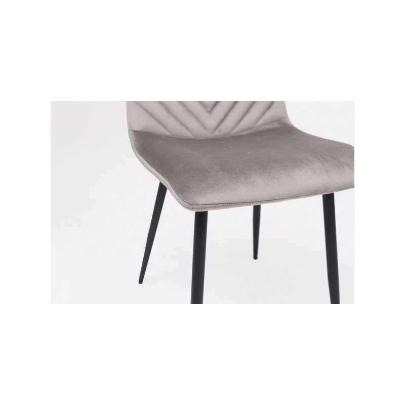 Стул AksHome Violin бежевый/черный сиденье