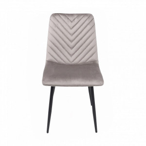 Стул AksHome Violin бежевый/черный вид спереди