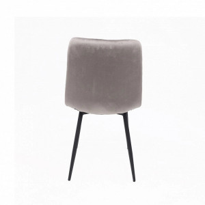 Стул AksHome Violin бежевый/черный вид сзади