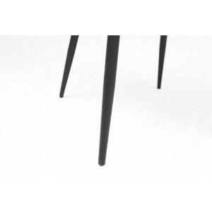 Стул AksHome Violin бежевый/черный ножка