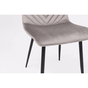 Стул AksHome Violin бежевый/черный сиденье