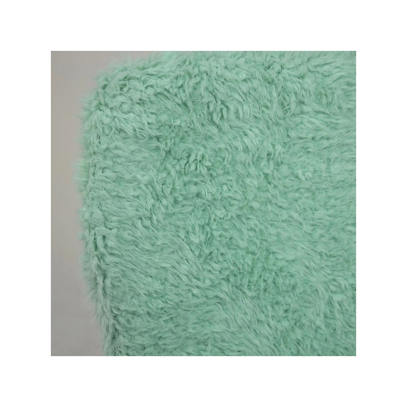 Кресло компьютерное AksHome Fluffy мятный спинка