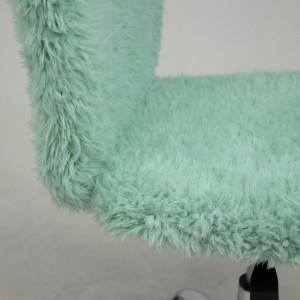 Кресло компьютерное AksHome Fluffy мятный сиденье
