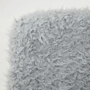 Кресло компьютерное AksHome Fluffy серый спинка