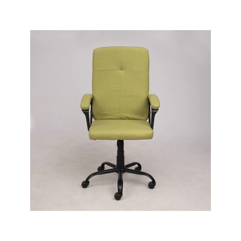 Кресло компьютерное AksHome Mark светло-зеленый вид спереди