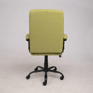 Кресло компьютерное AksHome Mark светло-зеленый вид сзади