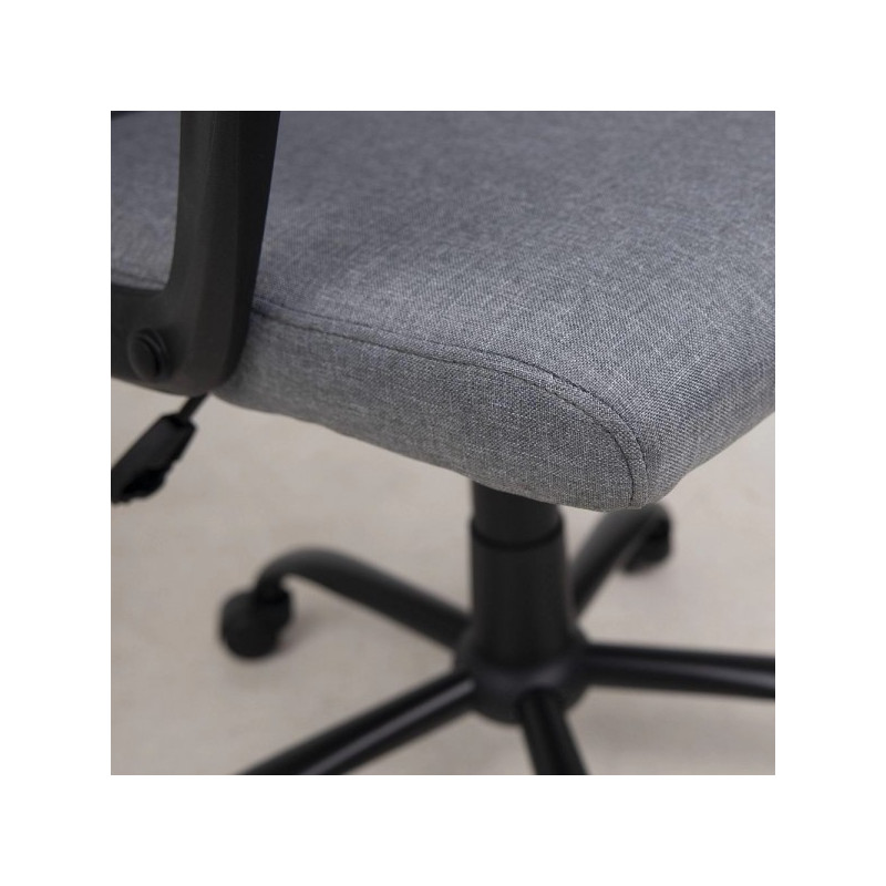 Кресло компьютерное AksHome Mark серый сиденье