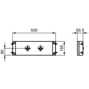 Инсталляция для смесителя Ideal Standard Prosys R016667 параметры