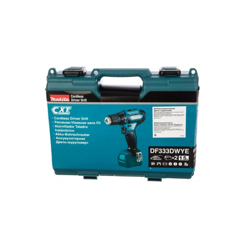Дрель-шуруповерт Makita DF 333 DWYE кейс
