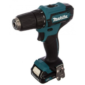 Дрель-шуруповерт Makita DF 333 DWYE сбоку
