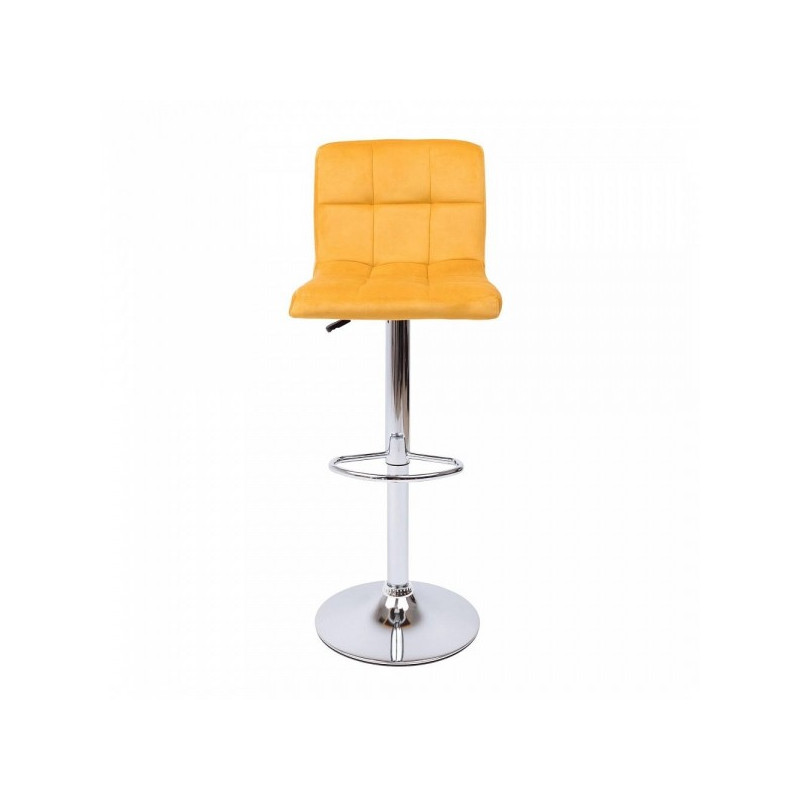 Стул AksHome Logos медовый/хром вид спереди