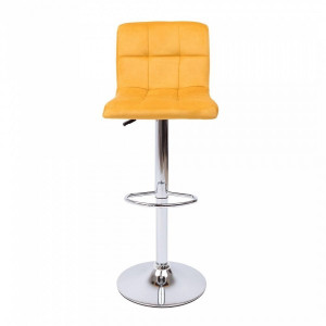 Стул AksHome Logos медовый/хром вид спереди