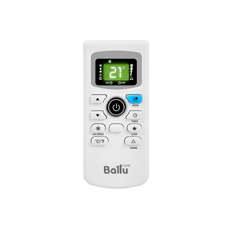 Мобильный кондиционер Ballu BPAC-16 CE пульт