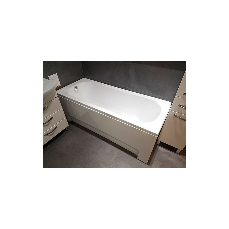 Экран для ванны Bonito Home Footrest 56 160 см в интерьере