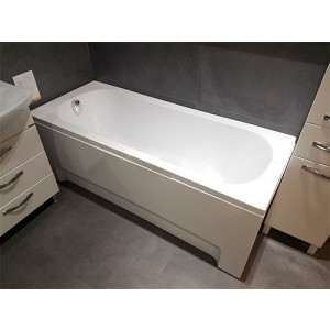 Экран для ванны Bonito Home Footrest 56 160 см в интерьере