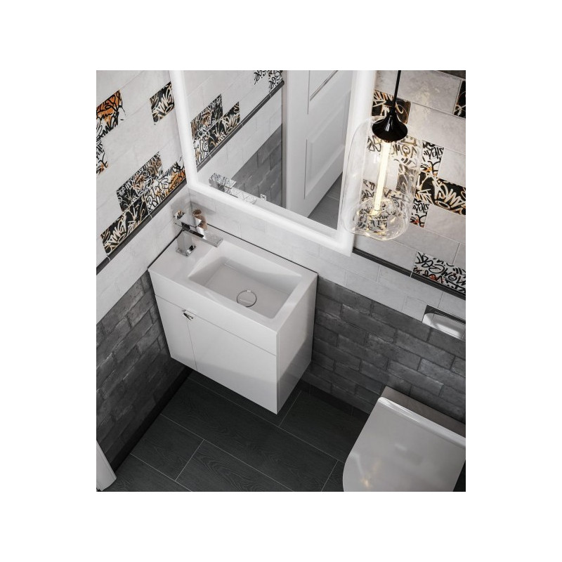 Умывальник Kerama Marazzi Lato 50x27 в интерьере