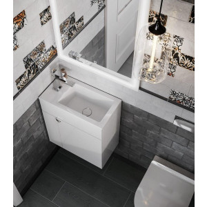 Умывальник Kerama Marazzi Lato 50x27 в интерьере
