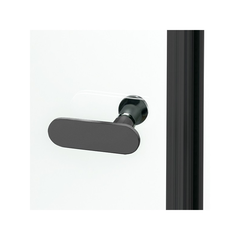 Душевая дверь New Trendy New Soleo Black D-0209A ручка