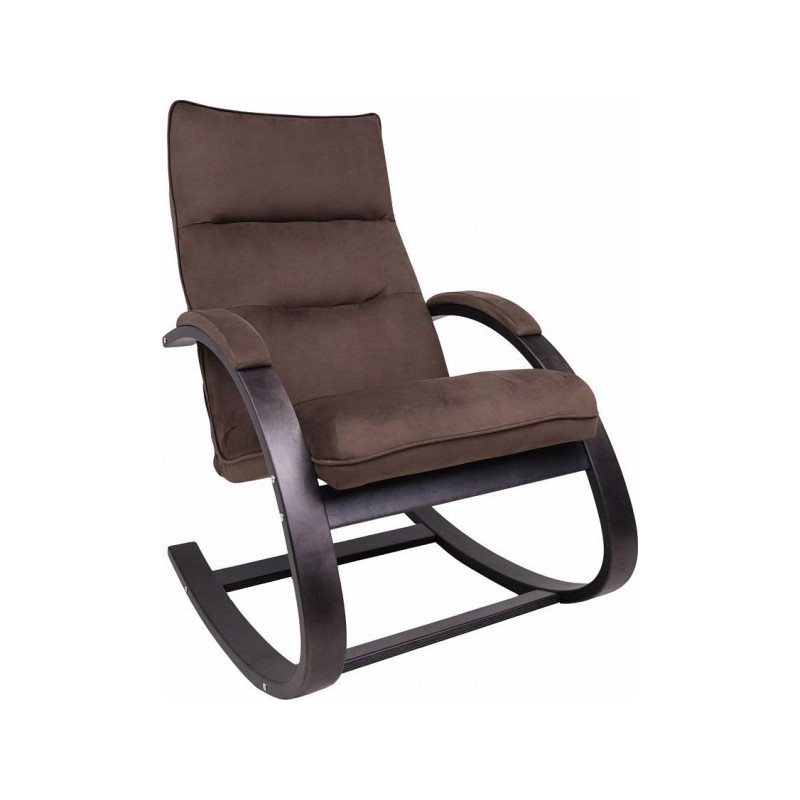 Кресло-качалка Leset Морено венге/коричневый