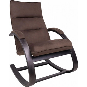 Кресло-качалка Leset Морено венге/коричневый