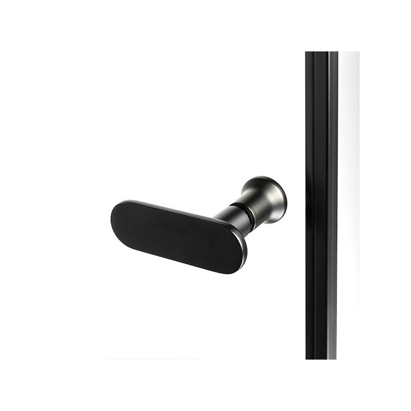 Душевая дверь New Trendy New Soleo Black D-0225A L ручка