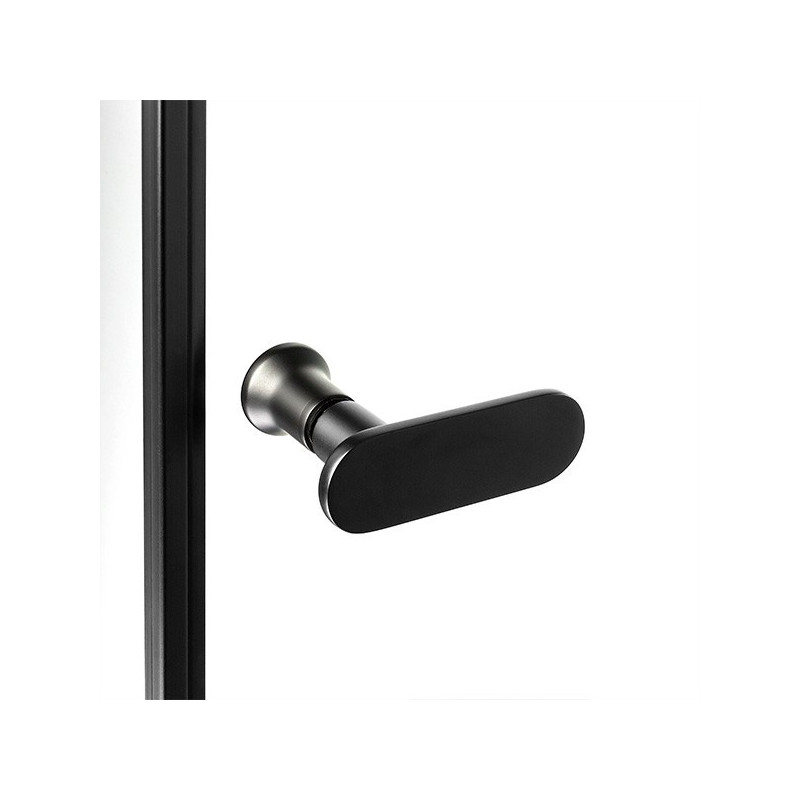 Душевая дверь New Trendy New Soleo Black D-0222A R ручка