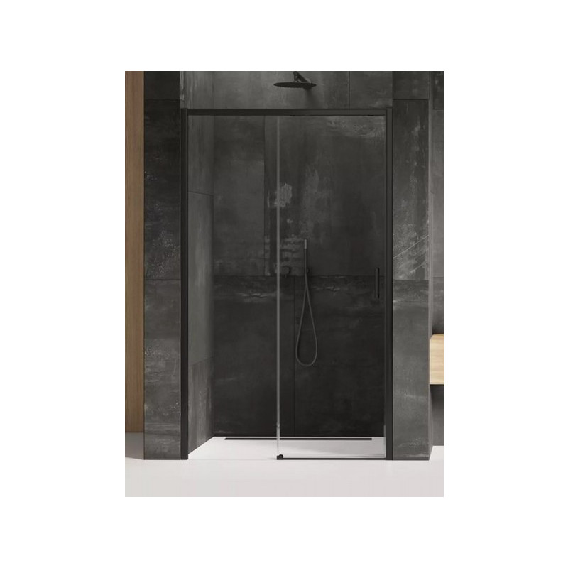 Душевая дверь New Trendy Prime Black D-0316A L в интерьере
