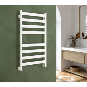 Полотенцесушитель Stinox Sanremo 500x1000 НП (1/2") белый матовый в ванной